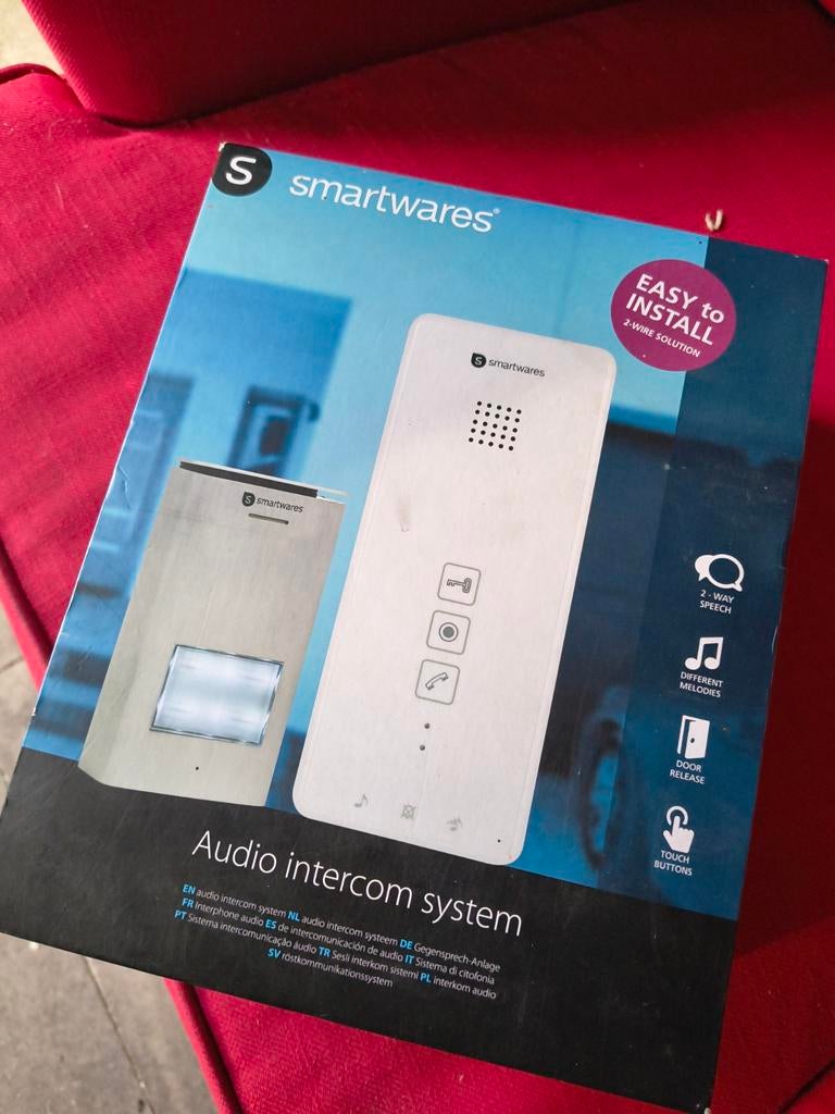 Smartwares Audio Intercom Systeem DIC-211 Nieuw, Ophalen of Verzenden, Terugspreekfunctie, Nieuw, Bedraad