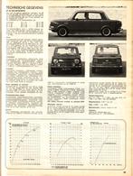 Autovisie test Simca 1000 Rallye 1 1972, Boeken, Ophalen of Verzenden, Gelezen, Overige merken