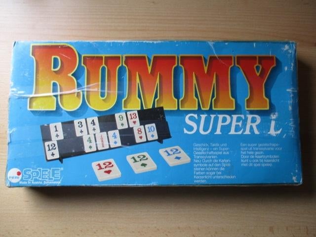 Rummikub spel  Rummy Super L  Peri, Ophalen of Verzenden, Gebruikt