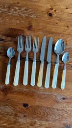 Alain Saint Joanis luxe bestek set 8 delig, Huis en Inrichting, Keuken | Bestek, Ophalen of Verzenden, Zo goed als nieuw, Overige materialen