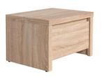 VOORRAAD Sonoma eiken nachtkastjes met lade LAATSTE OP = OP!, Overige materialen, Nieuw, Ophalen of Verzenden, 45 tot 65 cm