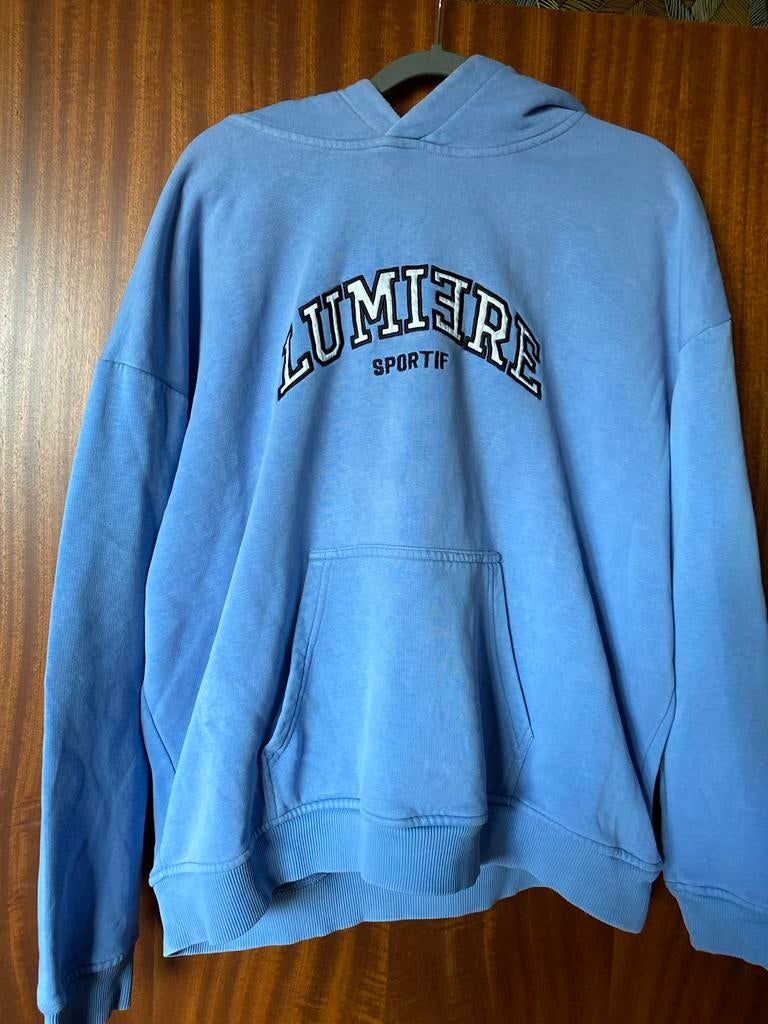 Licht blauw joggingpak Lumiere maat L, Ophalen of Verzenden, Gedragen, Maat 42/44 (L)