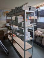 stellingkast metaal, Huis en Inrichting, Kasten | Stellingkasten, Ophalen, Zo goed als nieuw