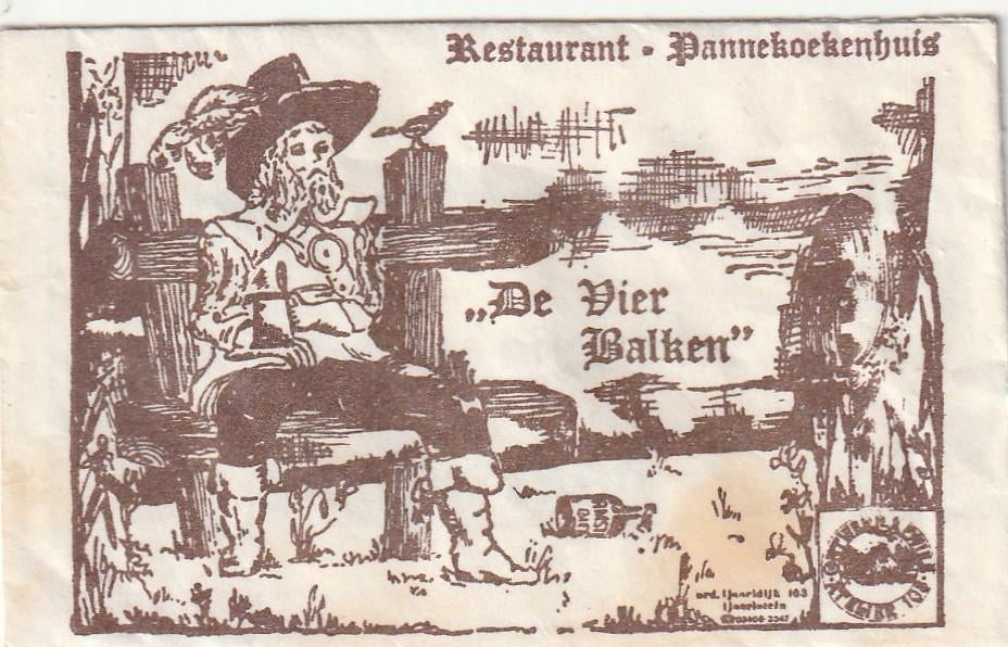 Suikerzakje #815 : De Vier Balken Haarzuilens, Verzenden, Nederland