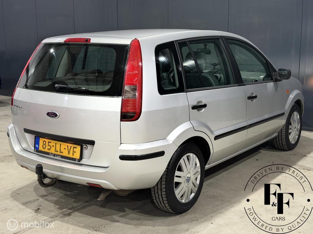 Ford Fusion 1.4 |80pk|Automaat|128000 km NAP|Airco|Trekhaak, Beige, Origineel Nederlands, Bedrijf, Euro 4