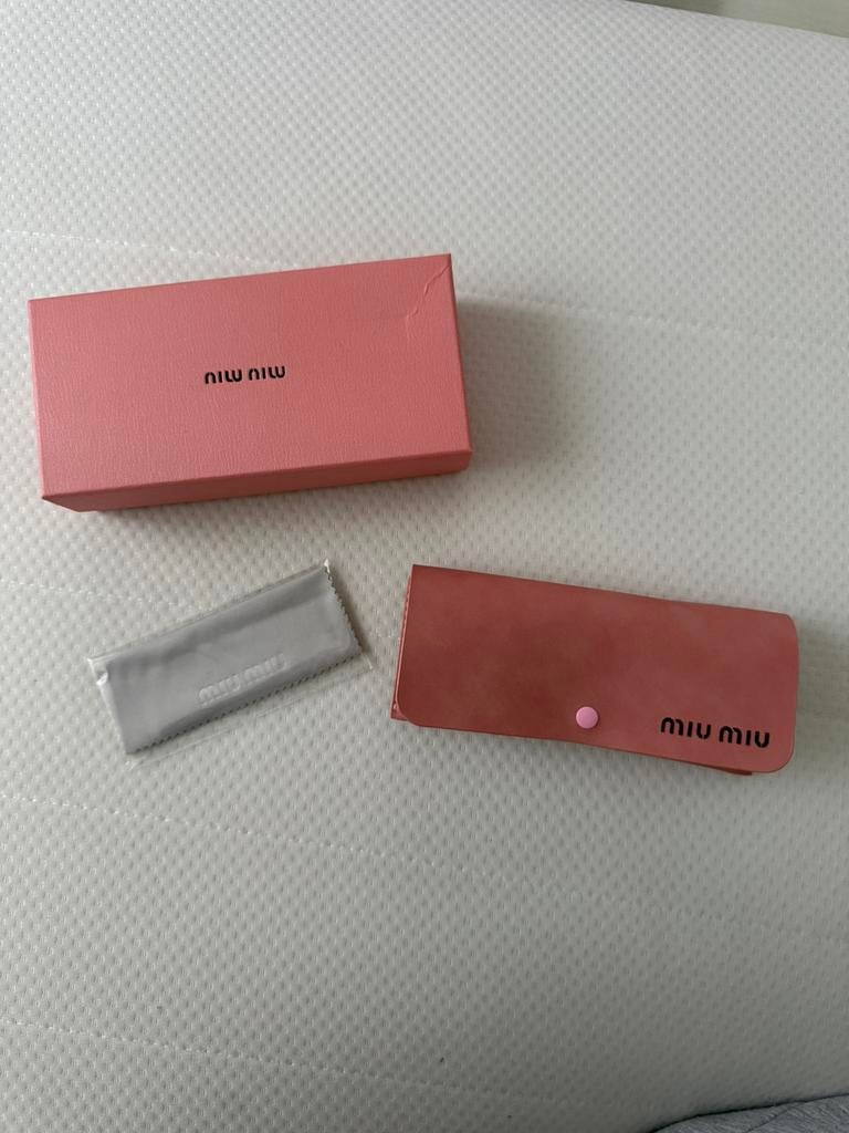 Miu miu bril transparant., Bruin, Nieuw, Bril, Ophalen