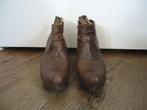 Bruin leren VIALIS klomplaarsjes maat 39, Lage of Enkellaarzen, Ophalen of Verzenden, Gedragen, Bruin