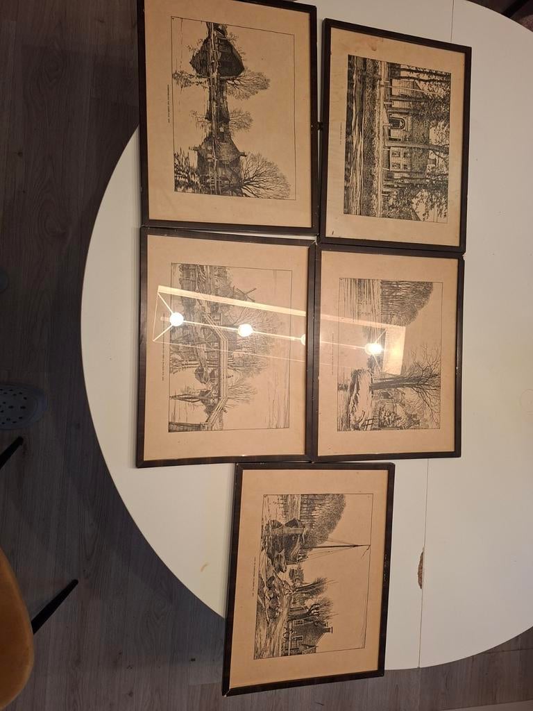 Historische sappemeer schilderijen, Ophalen