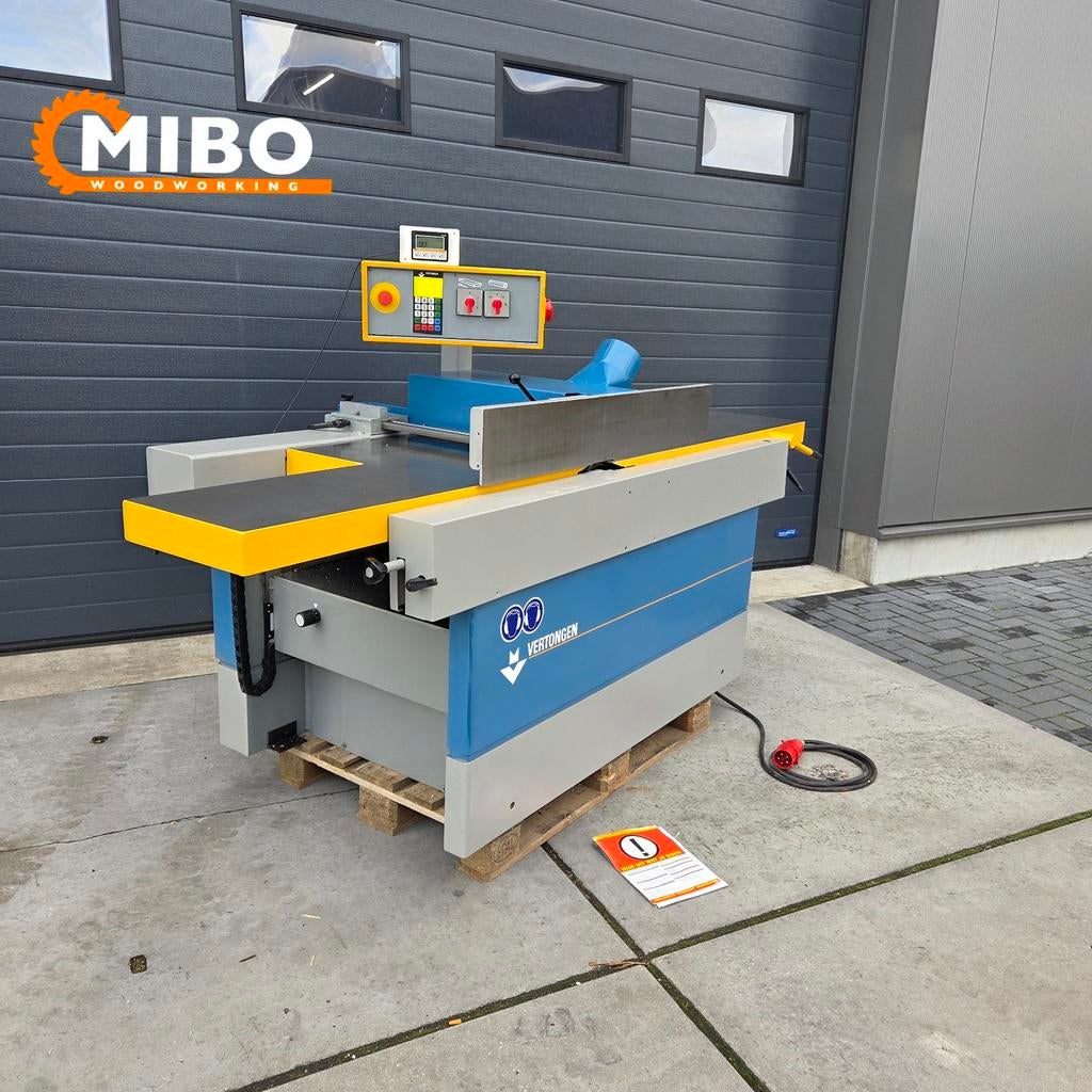 VERTONGEN Vlakenvandiktebank 630mm tersa schaafmachine **, Ophalen of Verzenden, Zo goed als nieuw