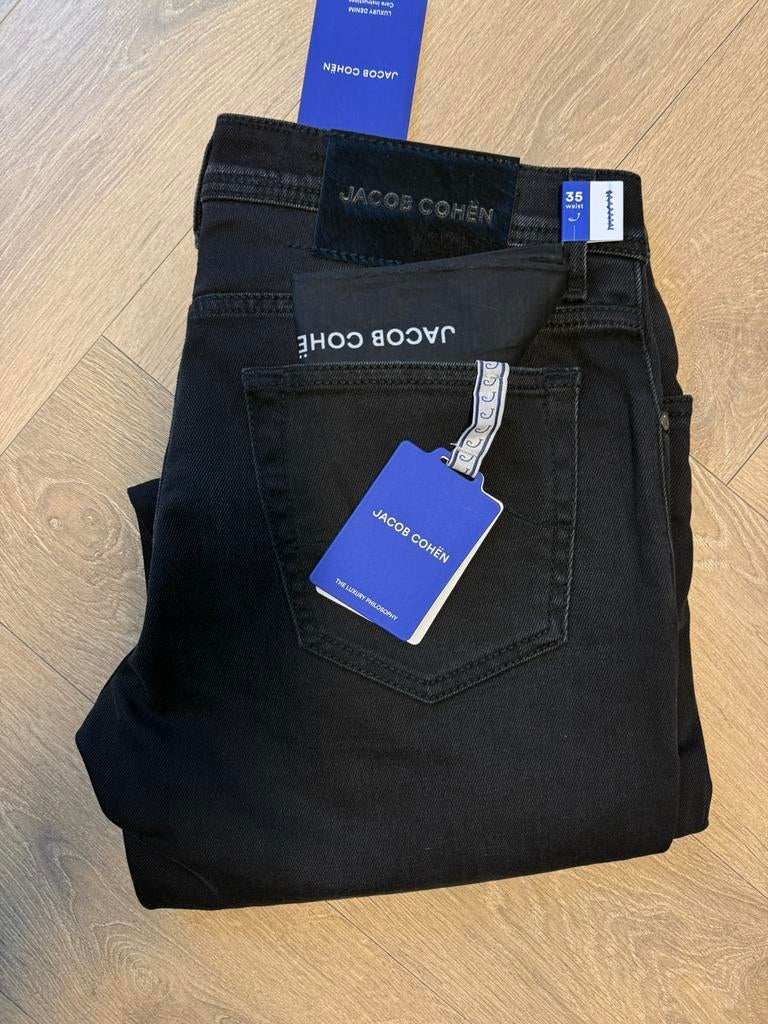 Jacob Cohen jeans 35 nick 622 zwart NIEUW, Verzenden, Nieuw, Zwart, Overige jeansmaten