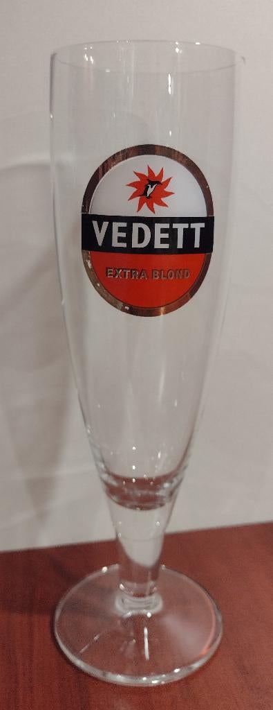 Vedett Extra Blond 33cl M13. (D2), Ophalen of Verzenden, Gebruikt, Glas of Glazen, Overige merken