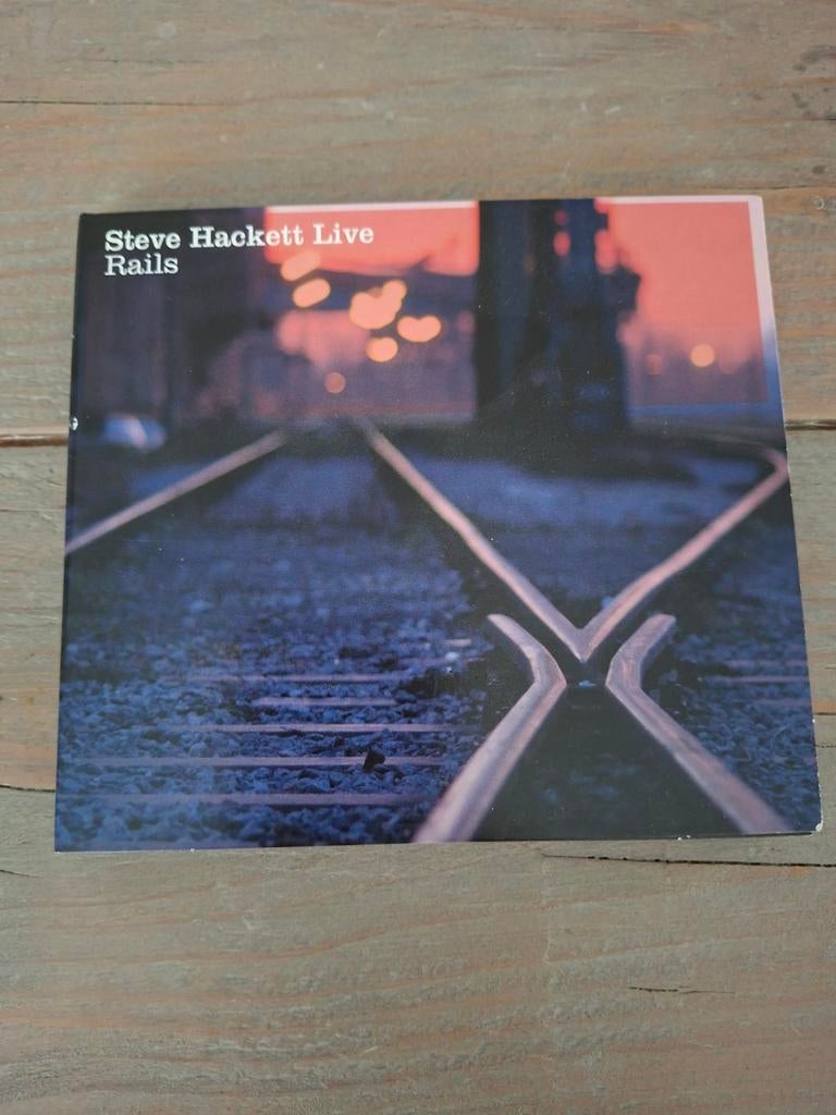 Steve Hackett Live dubbel cd Rails nette staat, Cd's en Dvd's, Cd's | Rock, Ophalen of Verzenden, Progressive