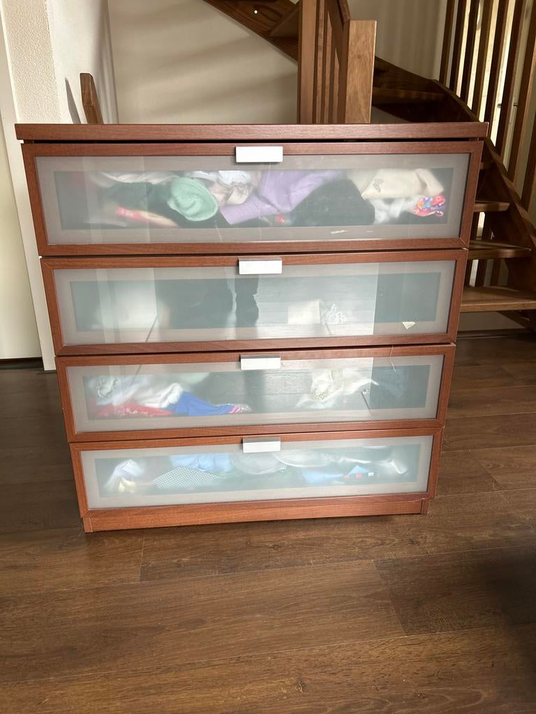 Ikea Hopen ladenkast met 4 lades, Ophalen, Gebruikt, 100 tot 150 cm, 50 tot 100 cm