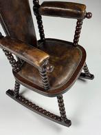 Bobbin schommelstoel vintage, Ophalen of Verzenden, Zo goed als nieuw, 75 tot 100 cm, 50 tot 75 cm