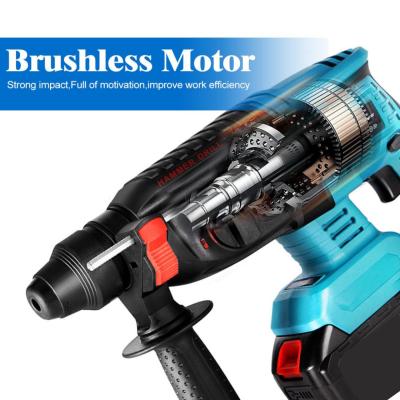 Boor Hamer PROF 18V Past op Makita Accu 800W SDS-PLUS  26MM, Denico.power@gmail.com, De van der schuerenweg, Nieuw, DeNico-PoWer