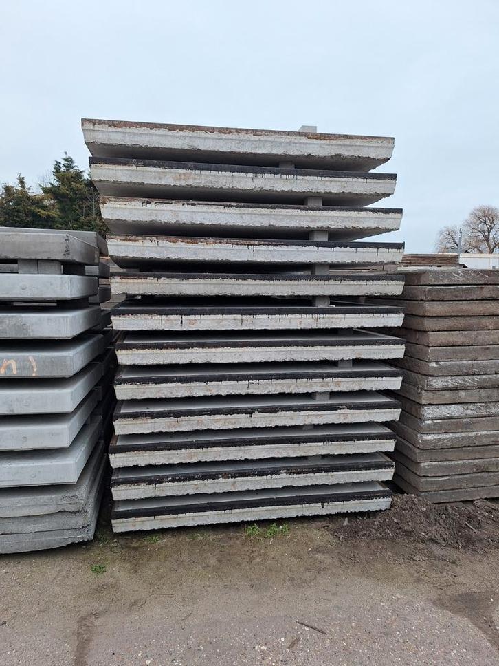 24 stuks originele stelconplaten!  Gratis bezorging., Tuin en Terras, Tegels en Klinkers, Overige typen, Beton, Ophalen of Verzenden