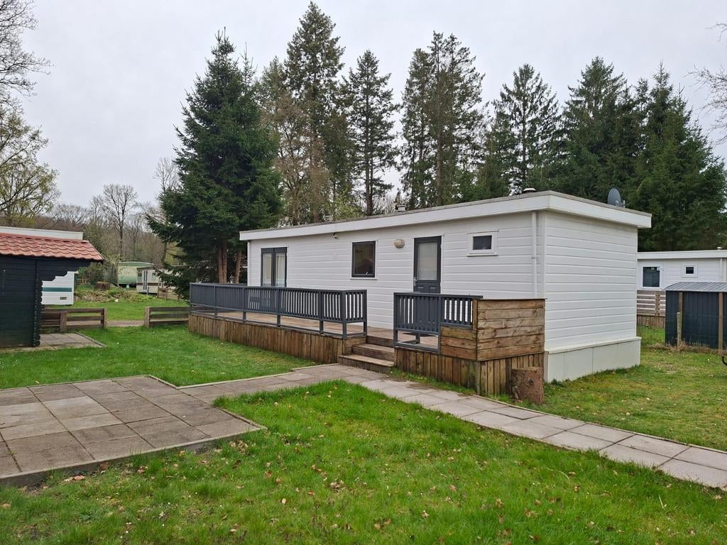 Chalet te koop | 2 slk | geïsoleerd | instapklaar | €17.000, Caravans en Kamperen, Stacaravans, Tot en met 4