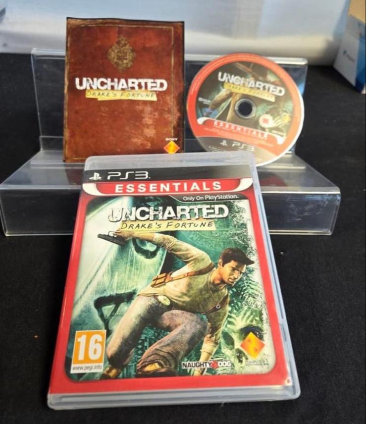 Uncharted Drake's Fortune PS3 Essentials, Avontuur en Actie, Gebruikt, 1 speler, Uncharted