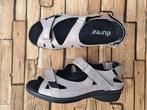 Durea- leren sandalen, zilvergrijs, 37,5, Kleding | Dames, Schoenen, Durea, Verzenden, Sandalen of Muiltjes, Zo goed als nieuw