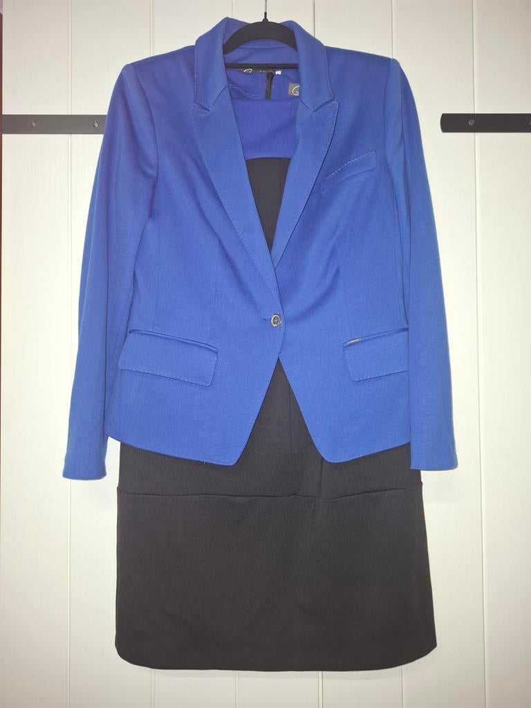 Jurkje met blazer, Maat 38/40 (M), Kostuum of Pak, B three, Ophalen of Verzenden