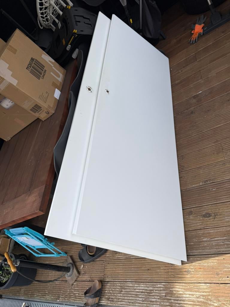 2x opdek deuren linksdraaiend, Doe-het-zelf en Verbouw, Deuren en Horren, Ophalen, Zo goed als nieuw, Binnendeur