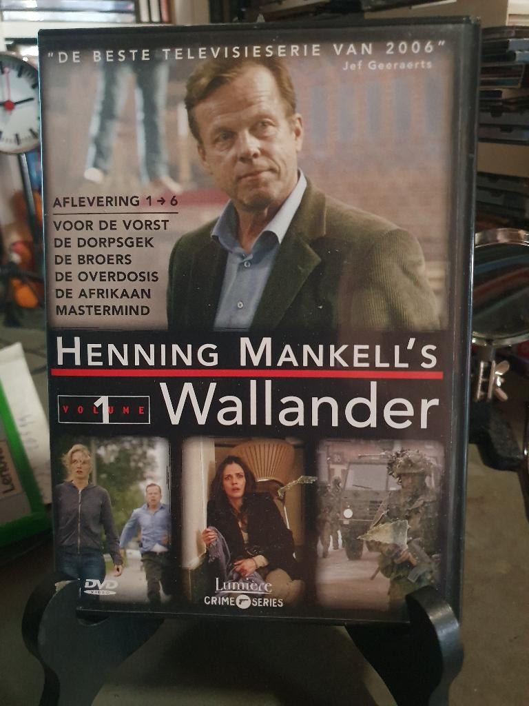 Henning Mankell's WALLANDER 1 6DVD, Cd's en Dvd's, Dvd's | Tv en Series, Alle leeftijden, Ophalen, Zo goed als nieuw