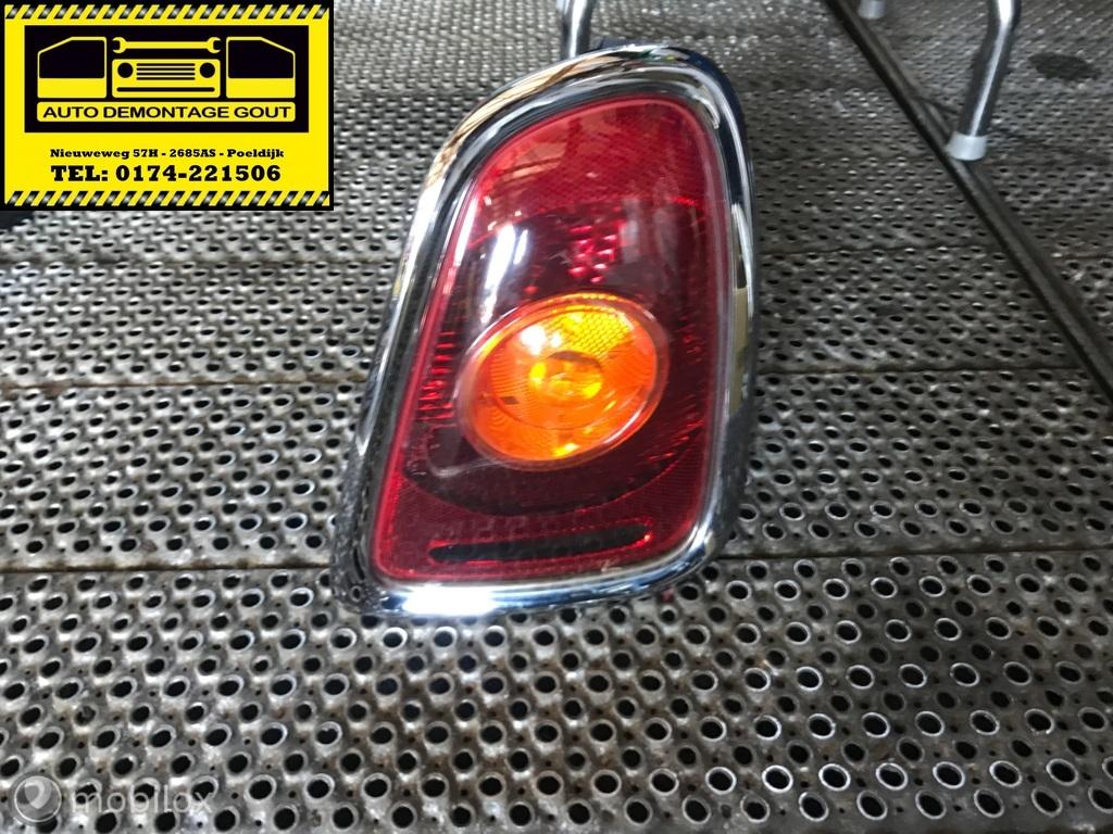 Mini Cooper R56 ('06-'11) Achterlicht Rechts Met Sierrand, Auto-onderdelen, Verlichting, Gebruikt, Mini, Ophalen of Verzenden