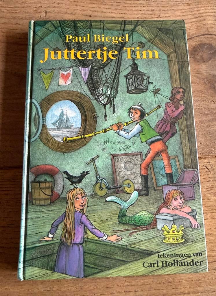 Juttertje Tim - Paul Biegel, Ophalen of Verzenden, Gelezen, Sprookjes