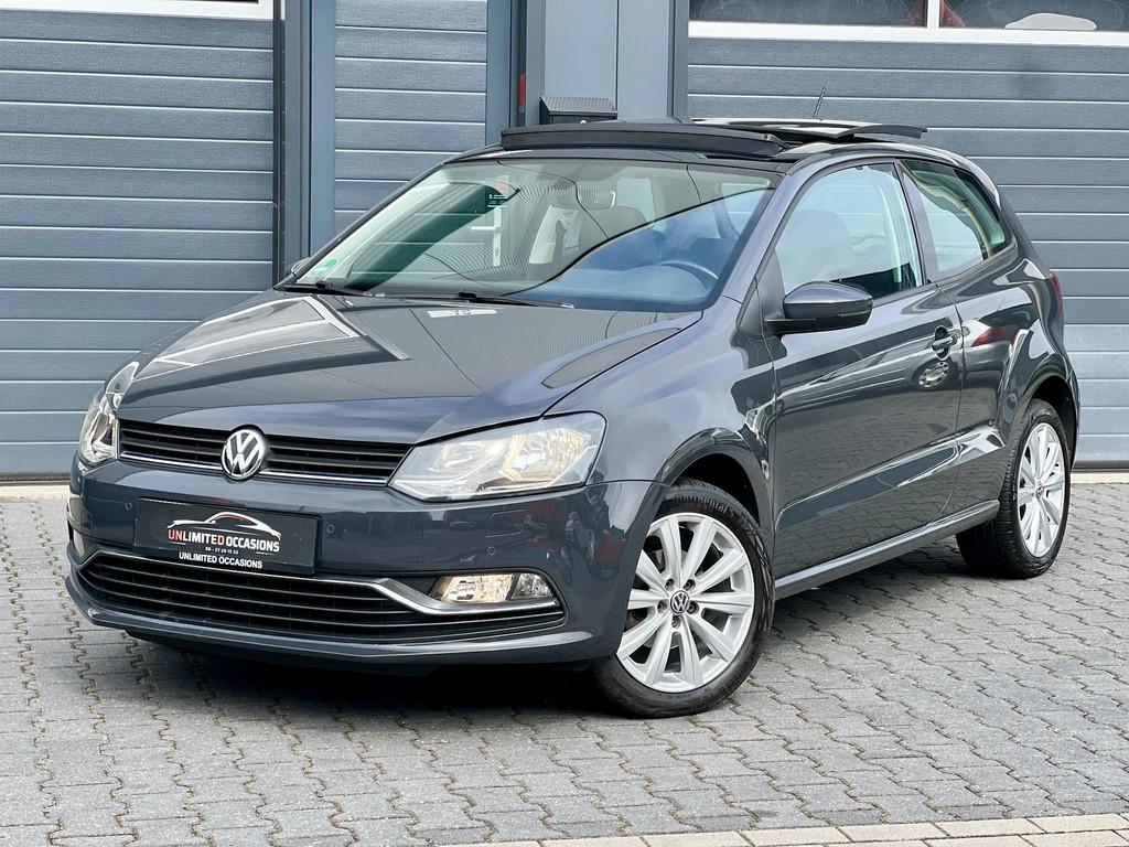 Volkswagen Polo *NANO*PANORAMADAK*CRUISE*75PK*ECC*, Auto's, Volkswagen, Stof, Gebruikt, Euro 6, Handgeschakeld