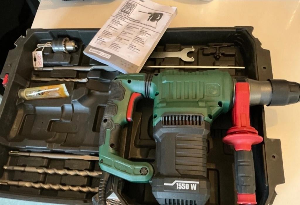 Klop Slag Boormachine, 600 watt of meer, Nieuw, Variabele snelheid, Ophalen