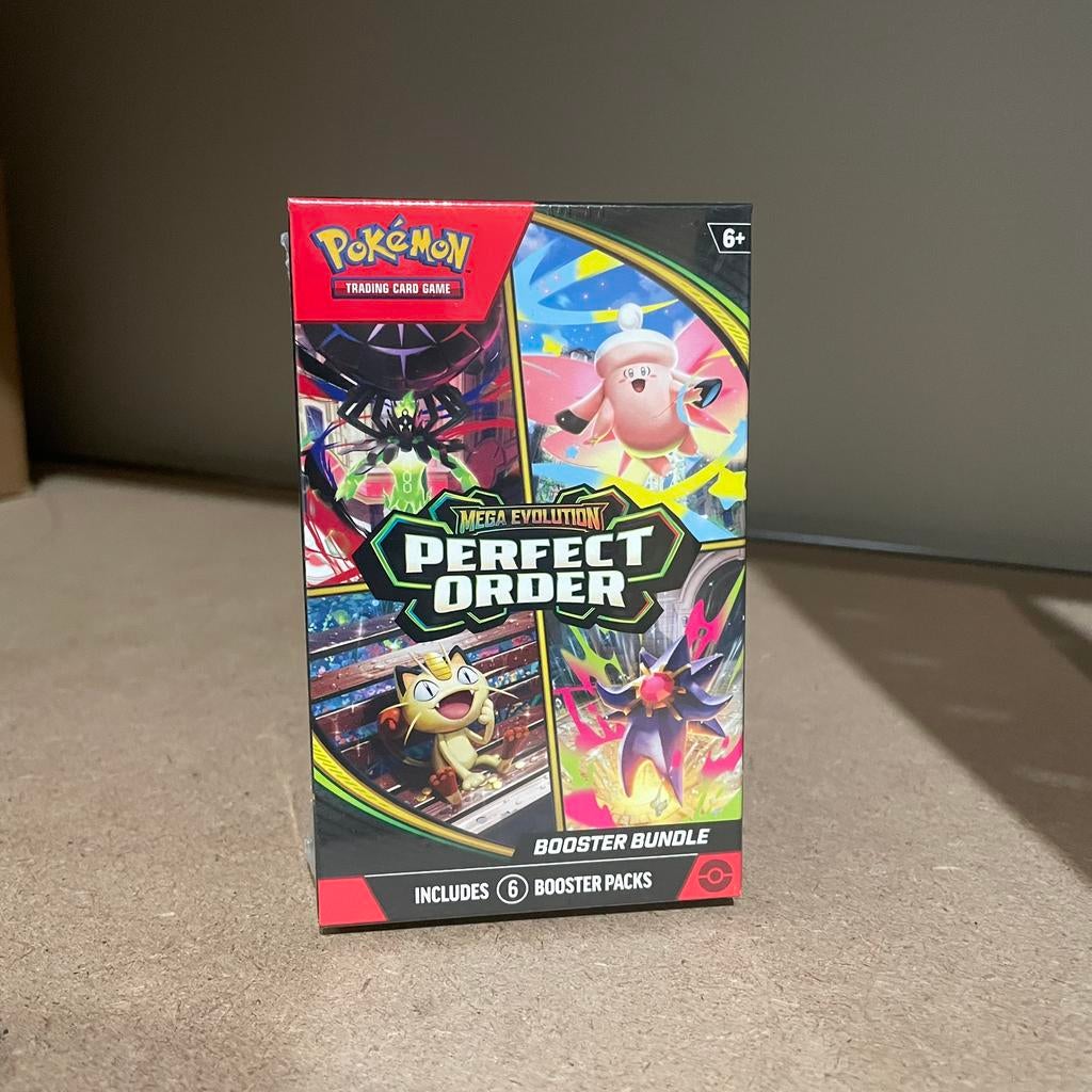 Perfect order booster bundles Pokemon, Ophalen of Verzenden, Zo goed als nieuw
