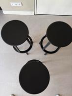 3x Hay Revolver barkrukken 76cm - Zwart, draaibaar, Ophalen, Draaibaar, 60 tot 90 cm, Metaal