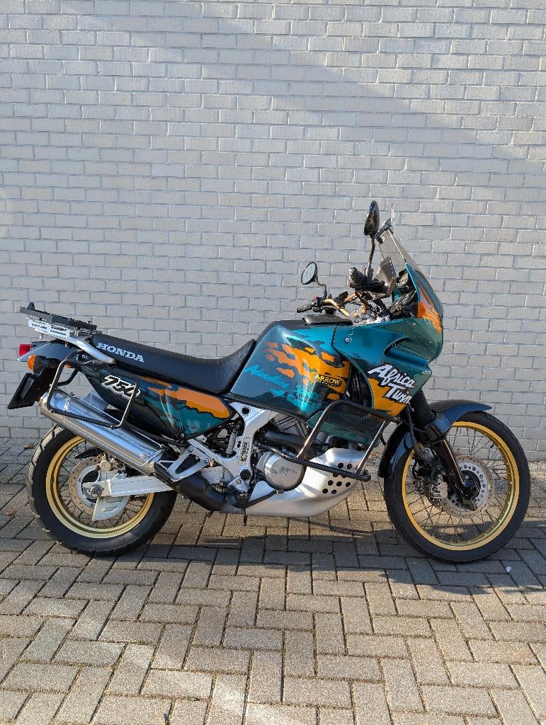 Honda Africa Twin XRV750 RD07, 1995, 51.000 km met kofferset, Motoren, 750 cc, 2 cilinders, Motorrijbewijs A, Gebruikt