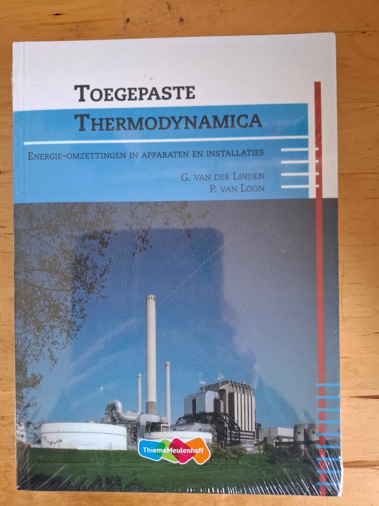 leerboek Toegepaste Thermodynamica, Boeken, Ophalen of Verzenden, Beta, Nieuw, HBO