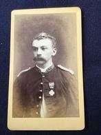 CDV, MILITAIR OFFICIER EREKRUIS KNIL SEMARANG INDIË, Ophalen of Verzenden, Voor 1940, Gebruikt, Foto