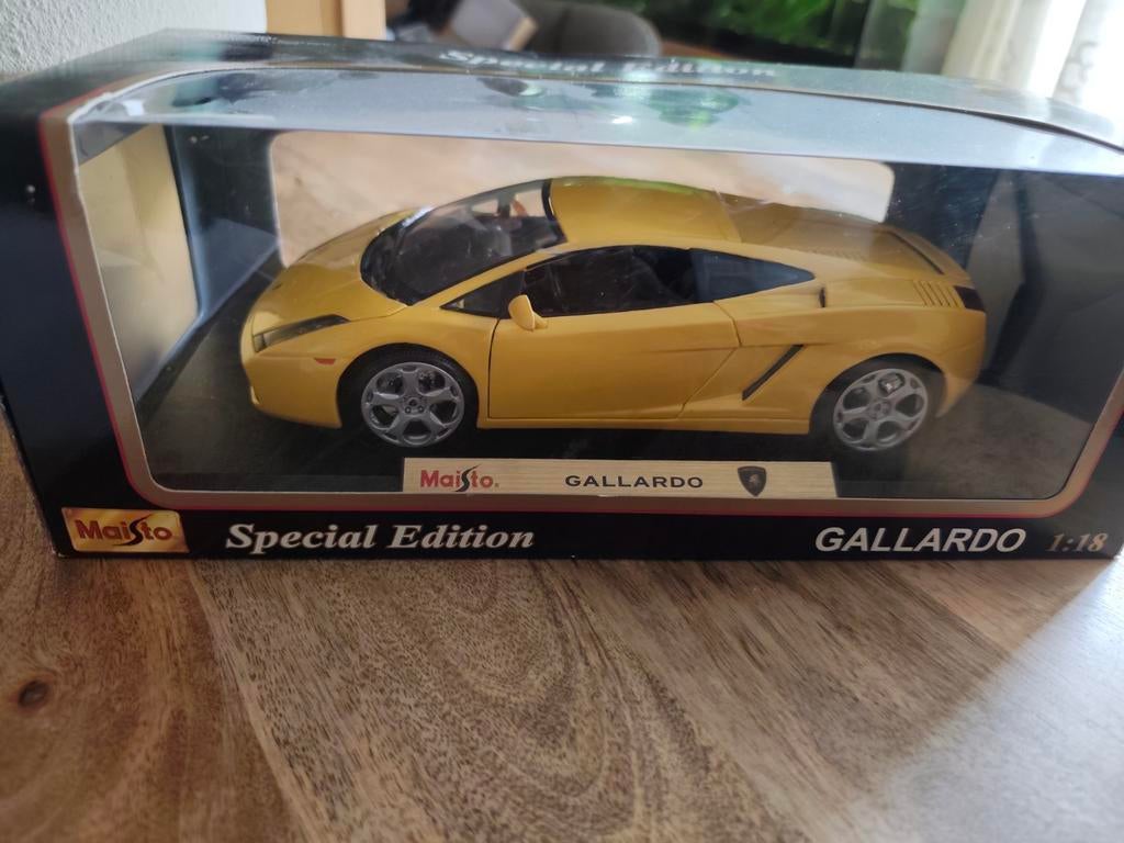 Maisto Special Edition Lamborghini Gallardo 1:18, Ophalen, Nieuw, Maisto