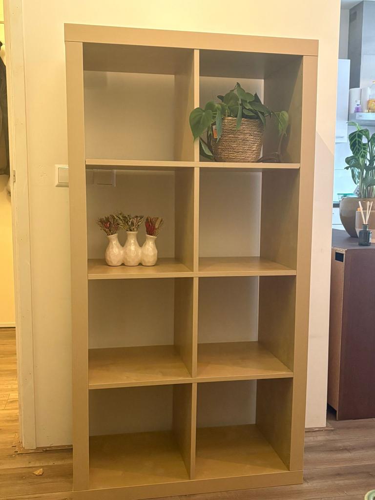 Ikea Kallax kast 8 vakken, Huis en Inrichting, Kasten | Boekenkasten, Ophalen, Met plank(en), 100 tot 150 cm, 50 tot 100 cm