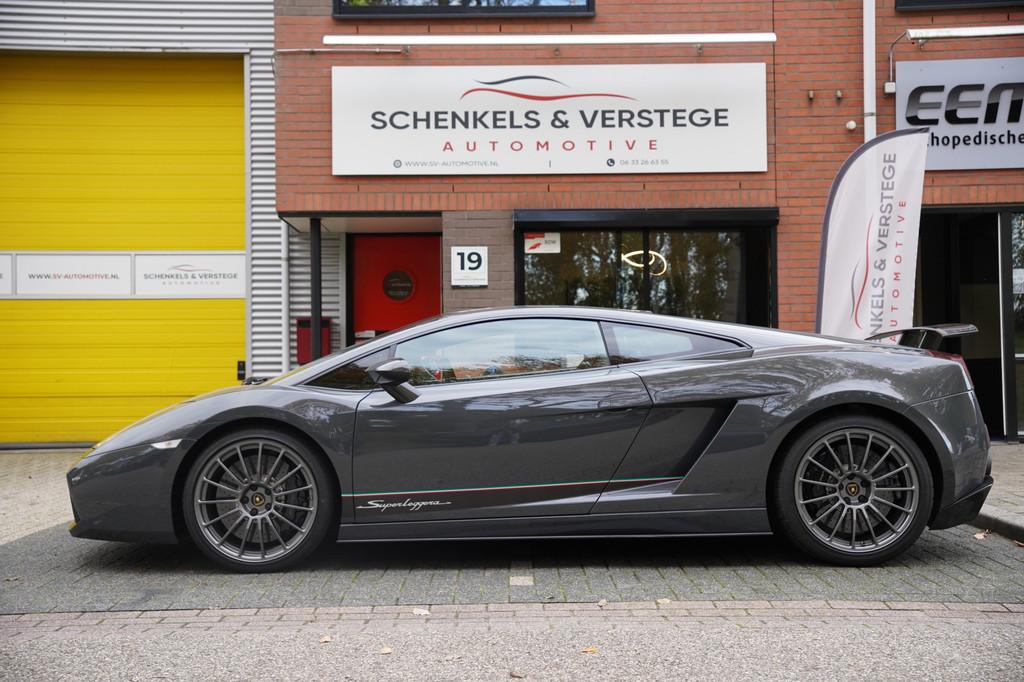Lamborghini Gallardo 5.0 V10 Superleggera e-gear / Series 1, Auto's, Lamborghini, Automaat, Elektrische ramen, Gebruikt, Zwart