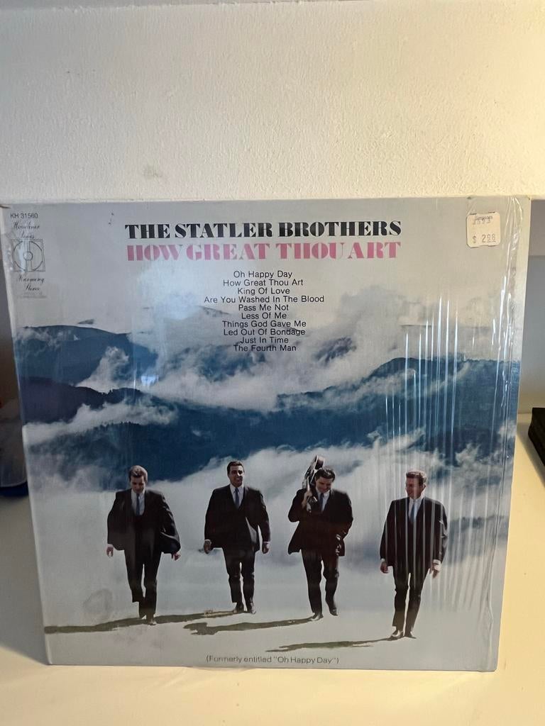 The Statler Brothers - How Great Thou Art LP (Harmony), Cd's en Dvd's, Vinyl | Pop, Geseald, Ophalen of Verzenden, 12 inch, Nieuw in verpakking