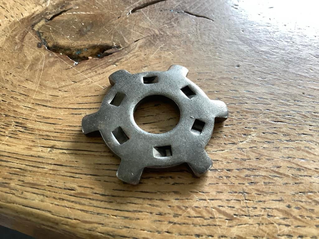 Inlegster starttandwiel Peugeot 50 2-takt. NOS.  (B1A), Verzenden, Nieuw, Overige typen, Peugeot