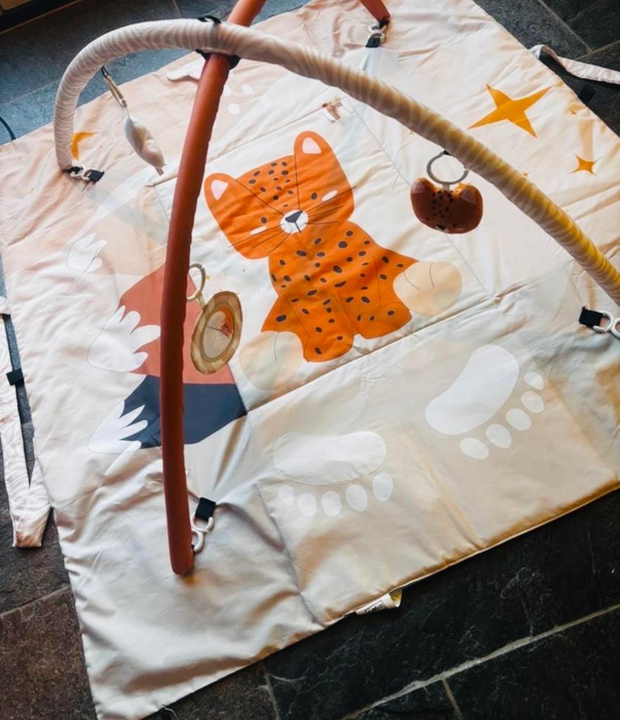 Tryco speelkleed met speelbogen - Luipaard design, Kinderen en Baby's, Ophalen of Verzenden, Zo goed als nieuw