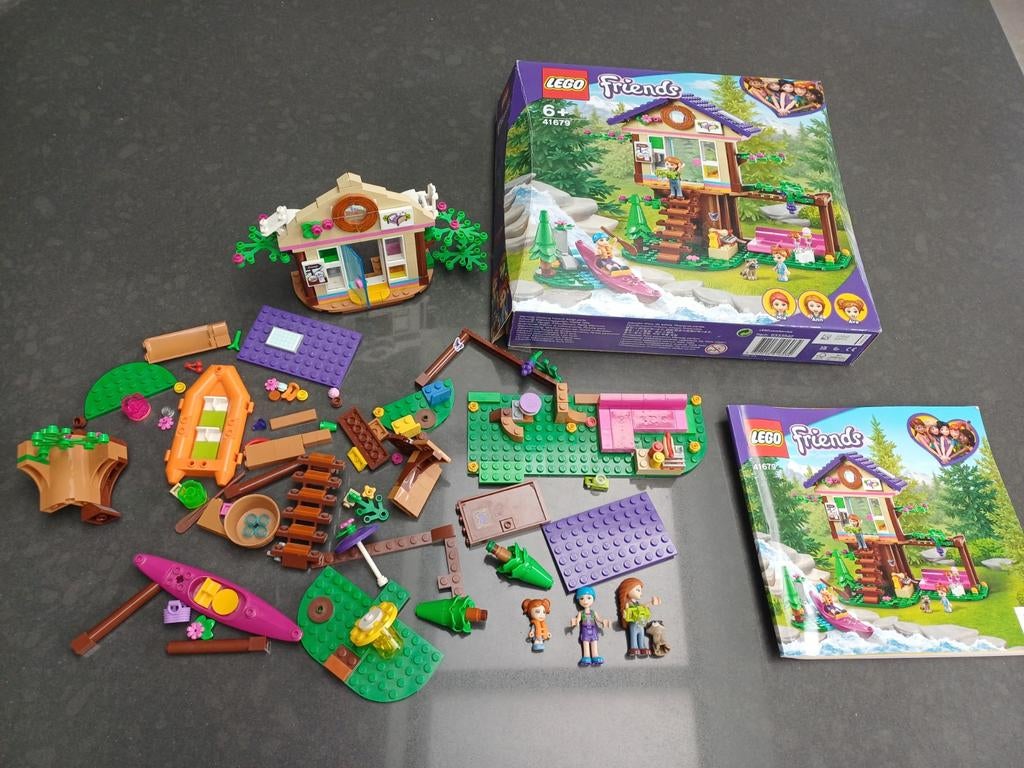 41679 Lego Friends Boshuis, Ophalen of Verzenden, Gebruikt