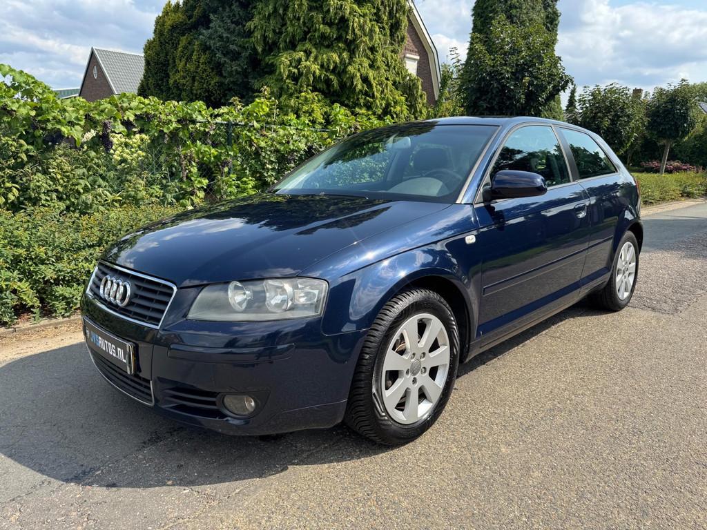 Audi A3 1.6 AUTOMAAT / AIRCO / APK 03-2027 / CRUISE, 4 cilinders, Blauw, Euro 4, Geïmporteerd
