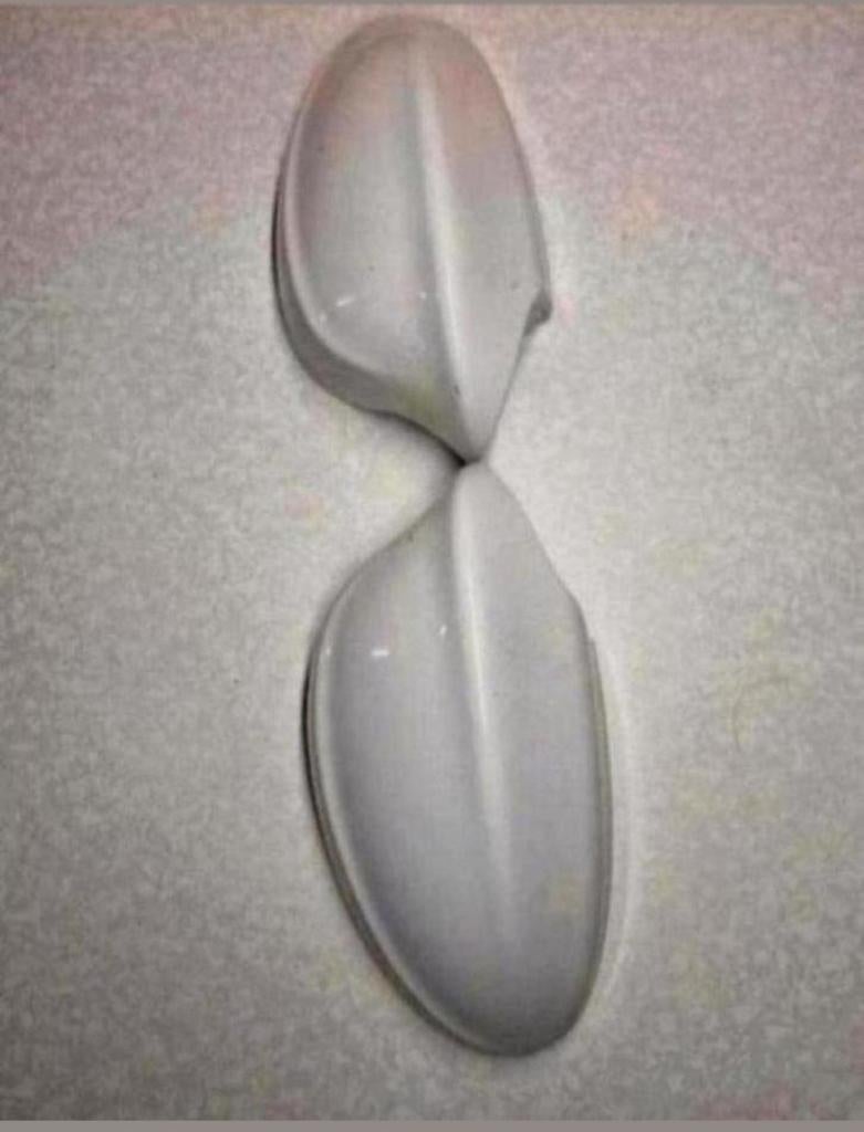 ORGINELE WITTE SPIEGEL KAPPEN BMW E90 E91 SEDAN TOURING, Ophalen of Verzenden