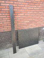 Natuurstenen blad en lijst, Ophalen, Zo goed als nieuw