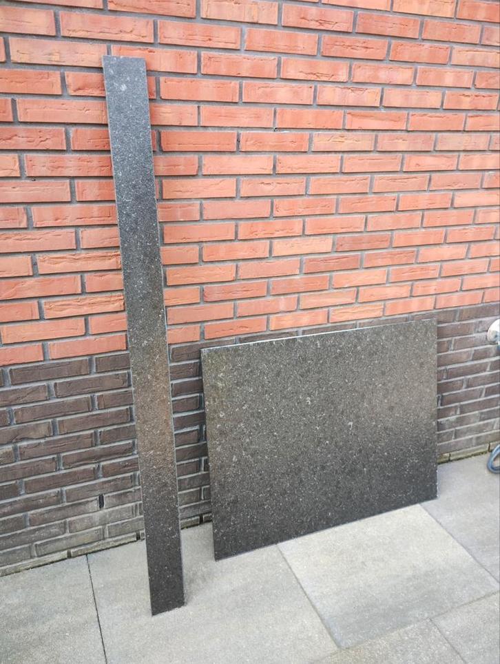 Natuurstenen blad en lijst, Doe-het-zelf en Verbouw, Platen en Panelen, Zo goed als nieuw, Ophalen