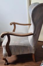Fauteuil stoffen, Huis en Inrichting, Fauteuils, Ophalen, Gebruikt, 75 tot 100 cm, Stof
