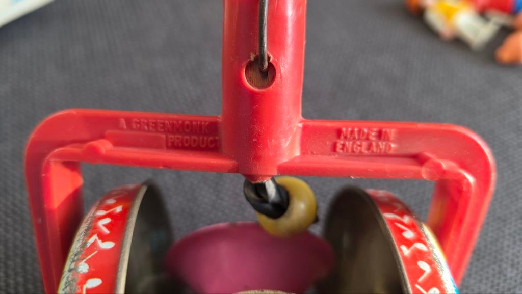 Vintage Mickey Mouse Rammelaar Speelgoed, Antiek en Kunst, Ophalen of Verzenden