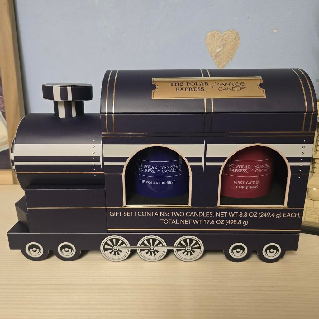 Yankee Candle Polar Express Limited Edition - Nieuw!, Overige materialen, Blauw, Nieuw, Ophalen of Verzenden