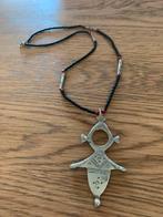 Ketting met aparte hanger ( Touareg), Sieraden, Tassen en Uiterlijk, Gebruikt, Verzenden, Kruis of Symbool, Zilver